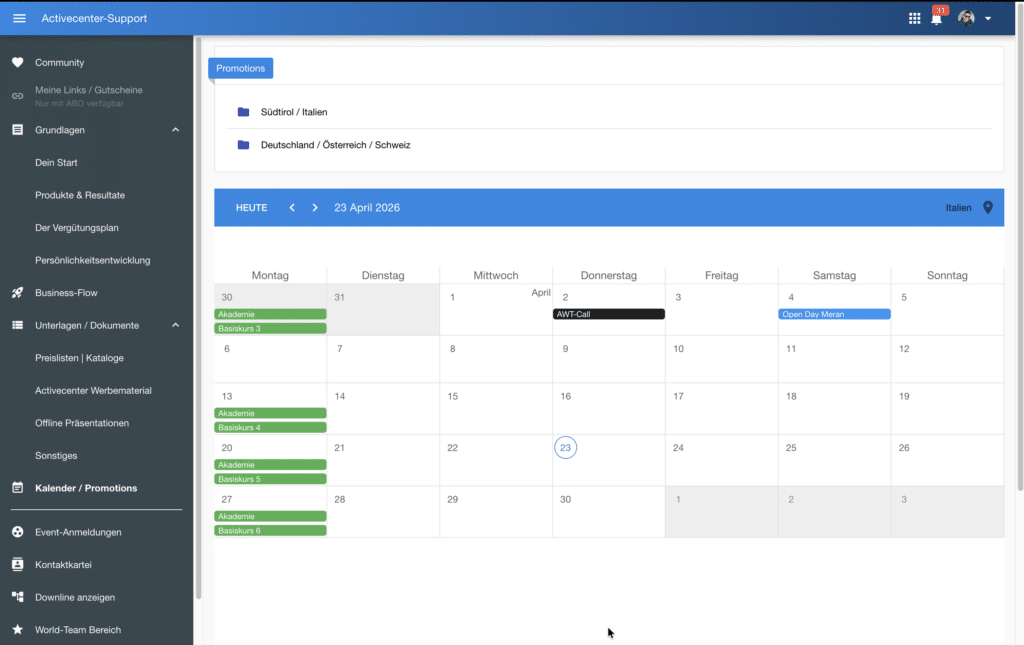 HL-Support Coaching Platform screenshot